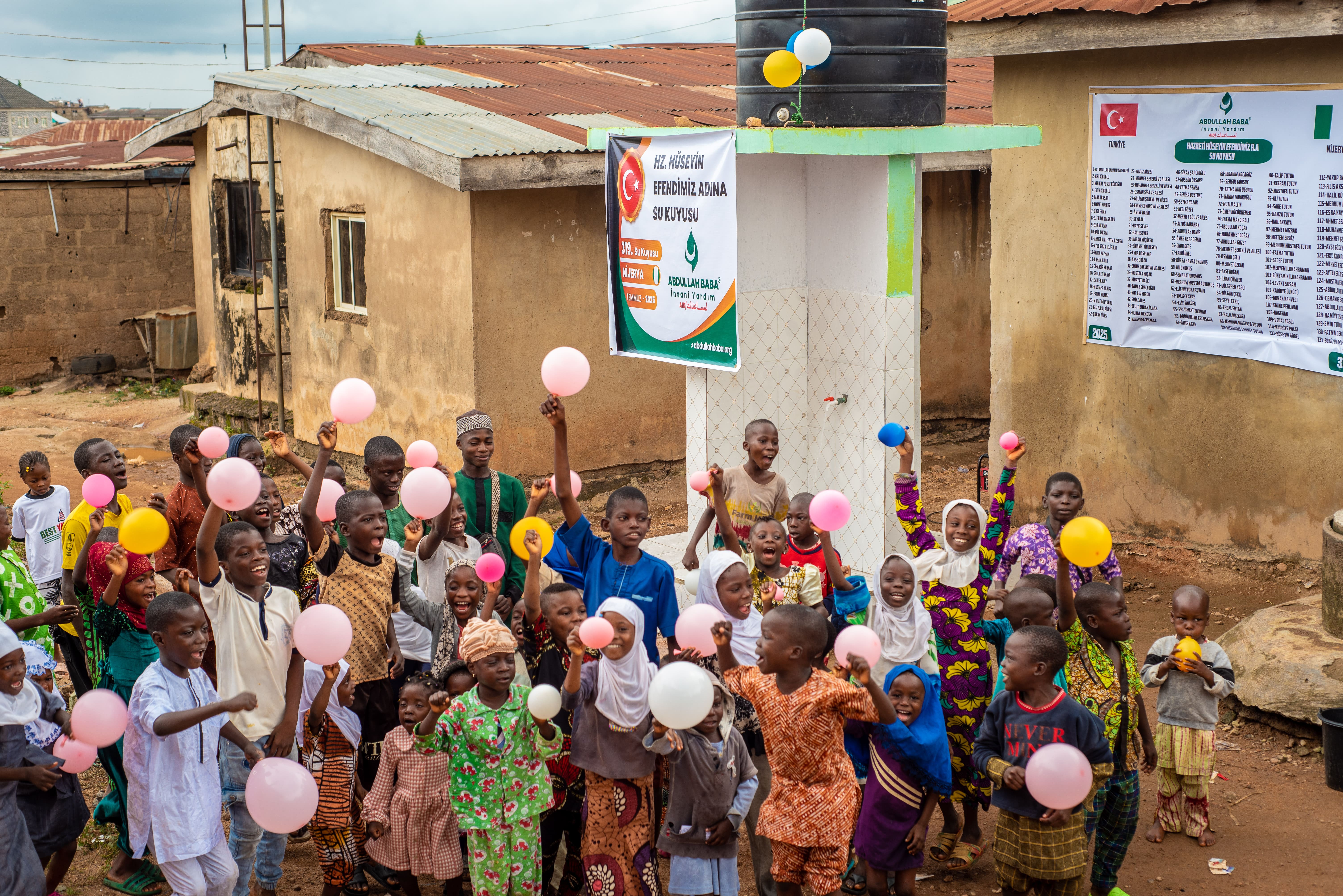 Nijerya’da Hz. Hüseyin Efendimiz Su Kuyusunun açılışını gerçekleştirdik.